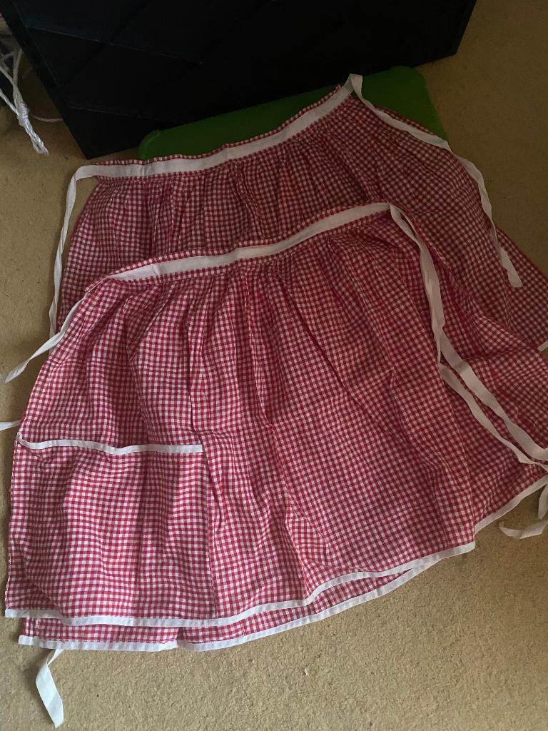 3x boerinnenschort, Kleding | Dames, Carnavalskleding en Feestkleding, Ophalen of Verzenden, Zo goed als nieuw, Maat 46/48 (XL) of groter