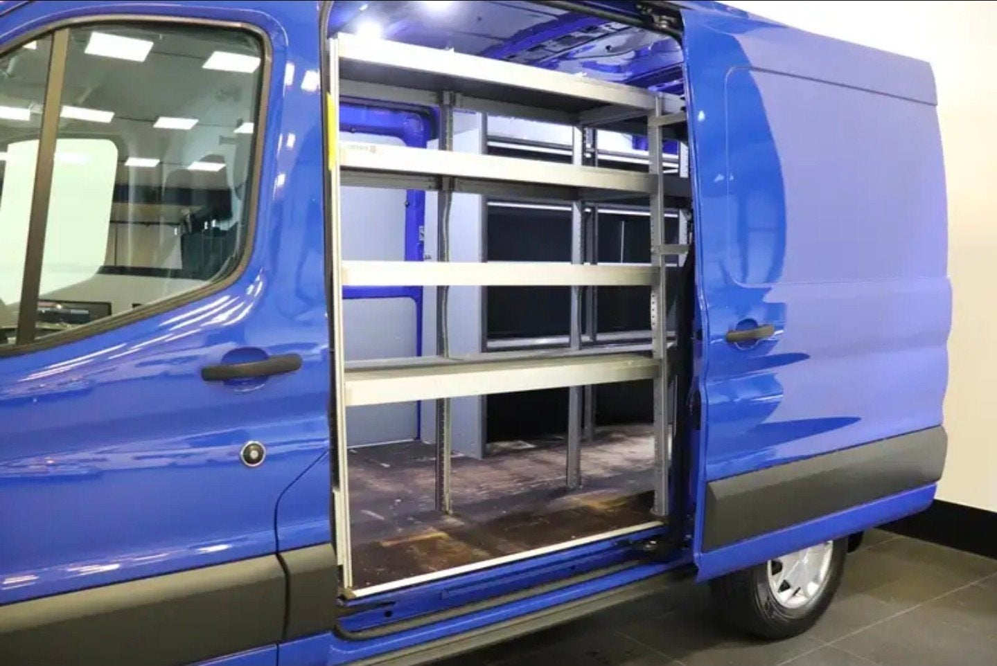 Complete intergro aluminium bedrijfswageninrichting, Ophalen, Gebruikt