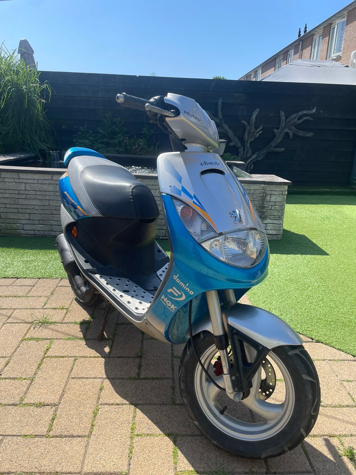Vivacity 70cc brom, Ophalen, Zo goed als nieuw, Tweetakt, Vivacity