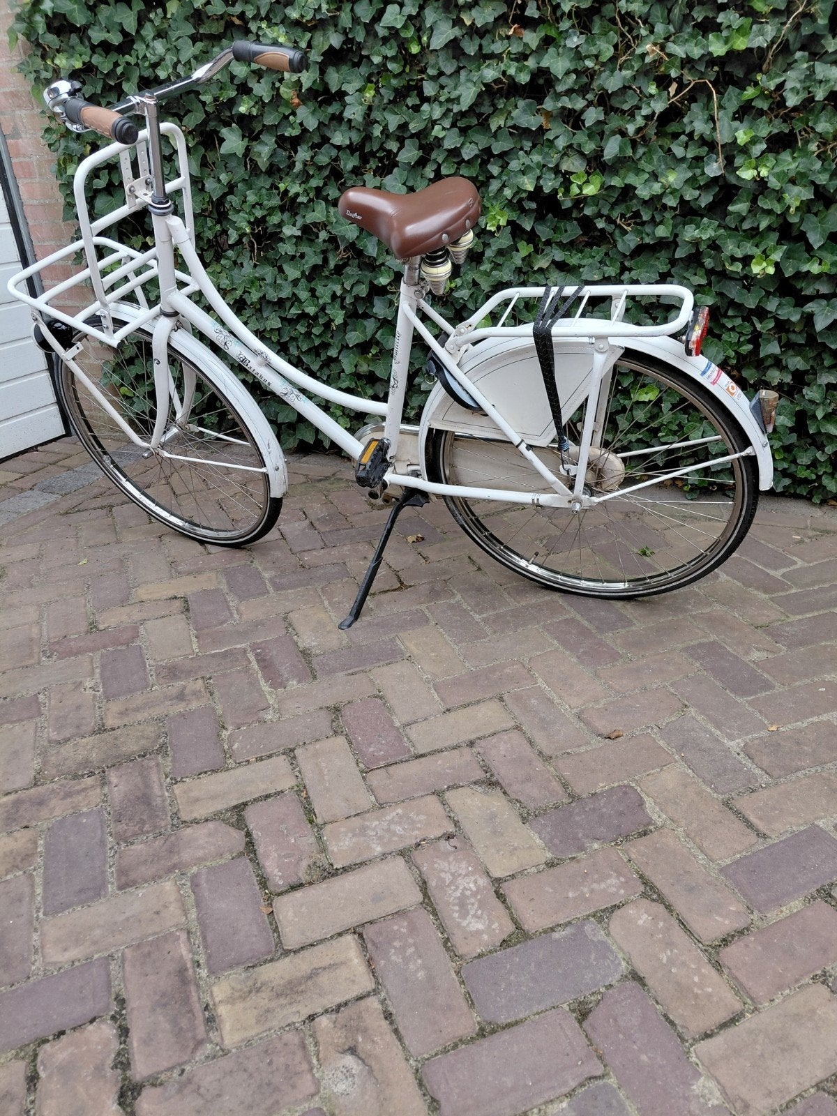 batavus fiets wit butterfly 26 inch, Ophalen, Gebruikt