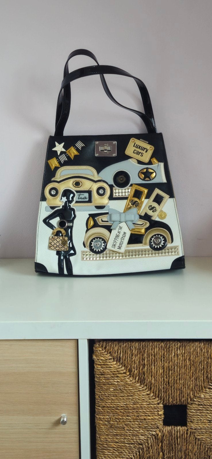 braccialini tas limited edition, Verzenden, Zo goed als nieuw, Handtas