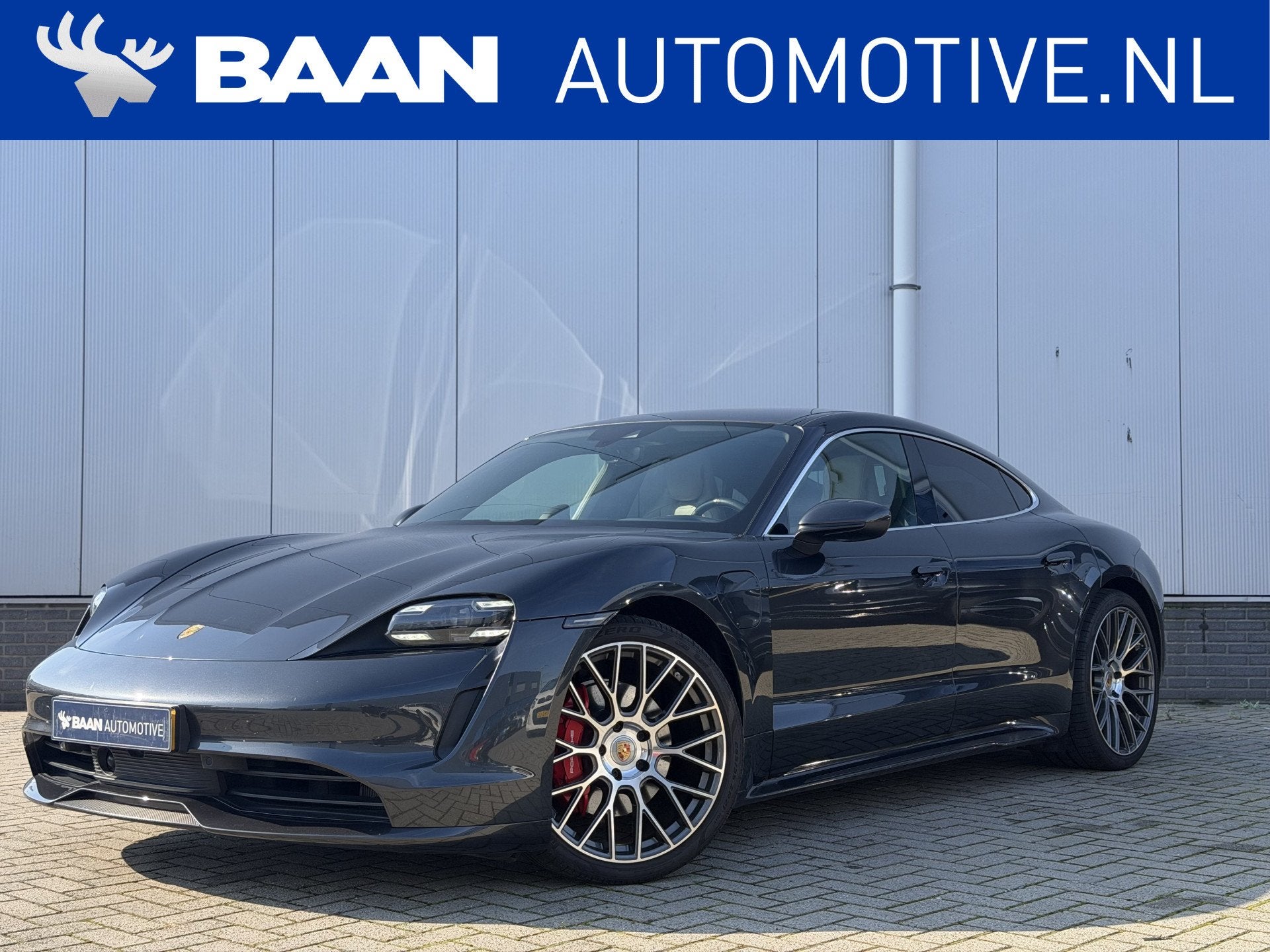 Porsche Taycan 4S Performance 84 kWh | Sport Chrono | Panora, Auto's, 435 pk, Gebruikt, Beige, 71 kWh