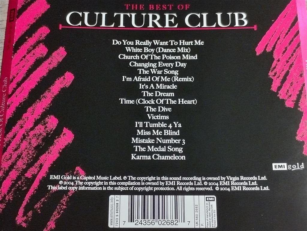 Culture Club - The Best Of Culture Club, Ophalen of Verzenden, Zo goed als nieuw
