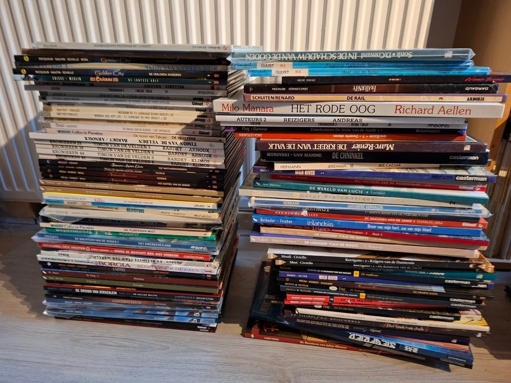 100x verschillende Hardcover stripboeken! ( in één koop ), Boeken, Meerdere stripboeken, Ophalen, Zo goed als nieuw