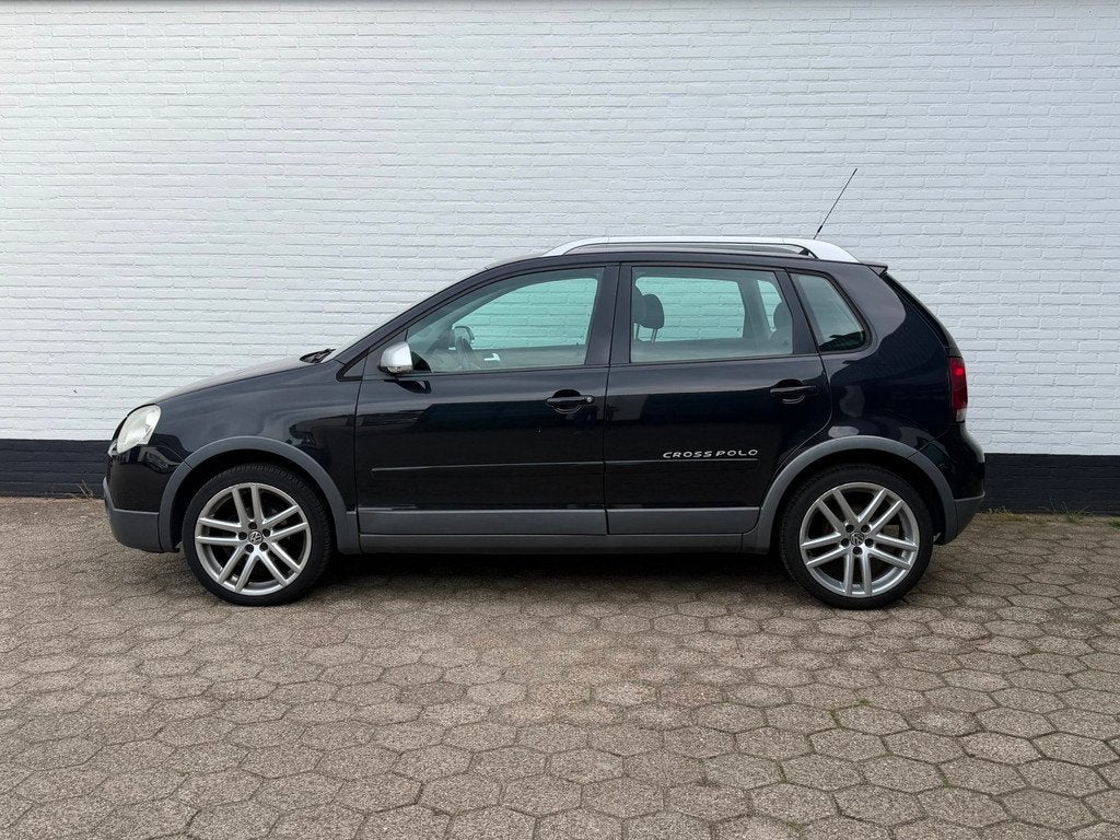 Volkswagen Polo 1.4 Cross AIRCO l CRUISE l NAP l WEINIG KM!, Zwart, Zwart, Origineel Nederlands, Bedrijf