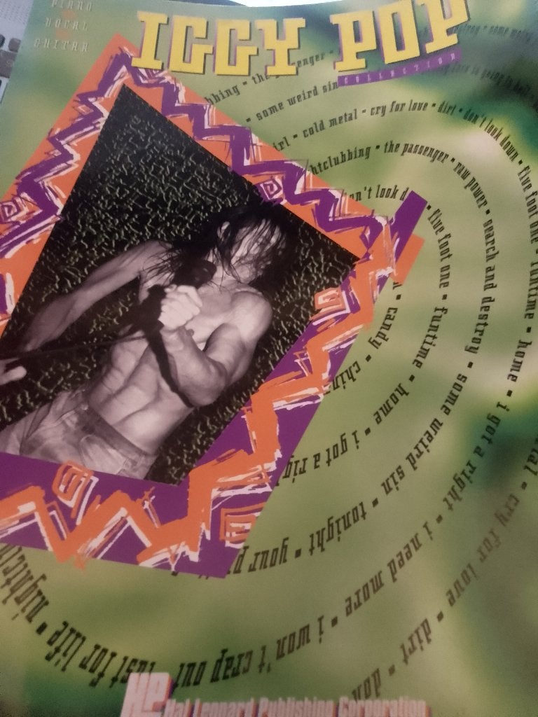 iggy pop   collection  bladmuziek, Ophalen of Verzenden, Zo goed als nieuw, Artiest