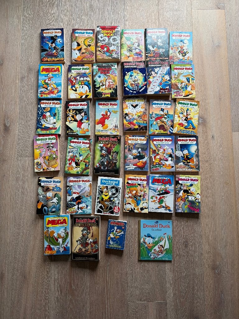 Donald Duck pockets, Ophalen, Zo goed als nieuw, Donald Duck, Meerdere stripboeken