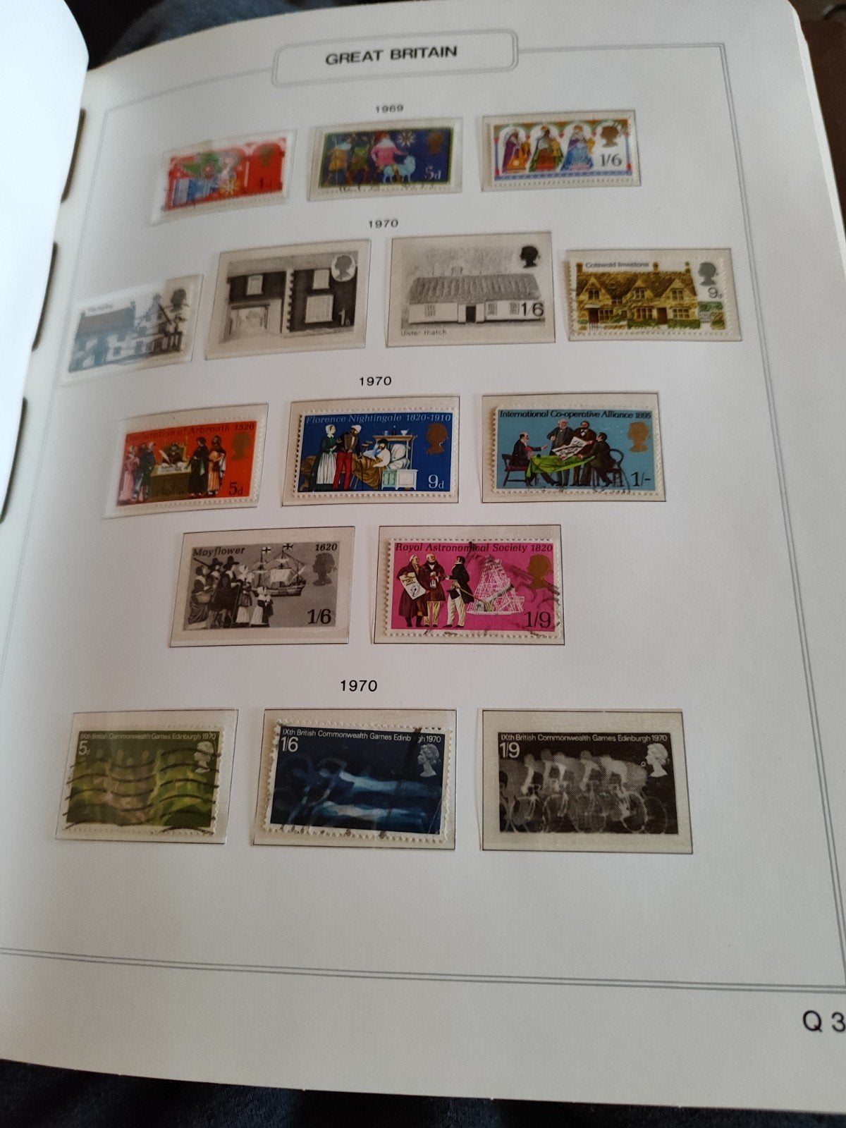 Engeland Leuchtturm album met vensters 1966 - 1989, Postzegels en Munten, Postzegels | Volle albums en Verzamelingen, Ophalen of Verzenden