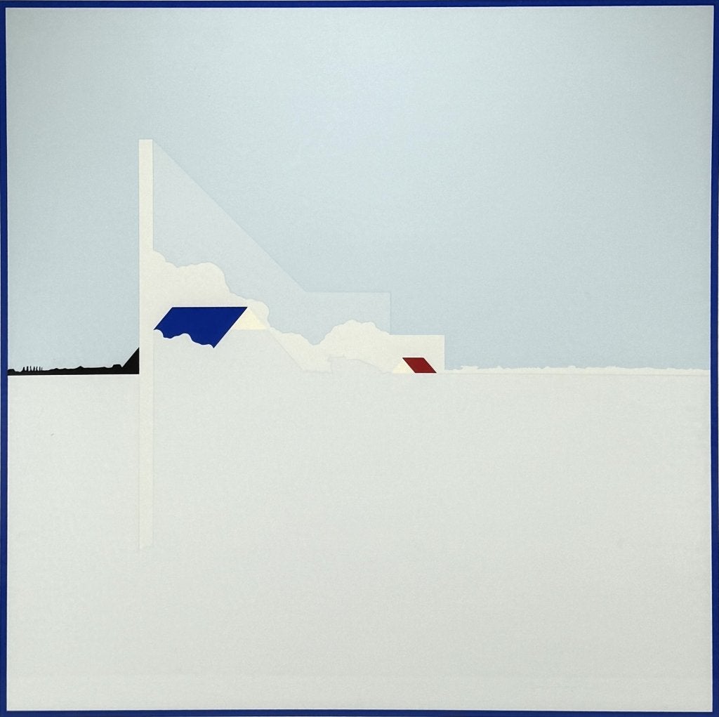 423. Zeefdruk, Han Jansen, “Hollands Landschap”, 20e eeuw, Antiek en Kunst, Kunst | Litho's en Zeefdrukken, Ophalen