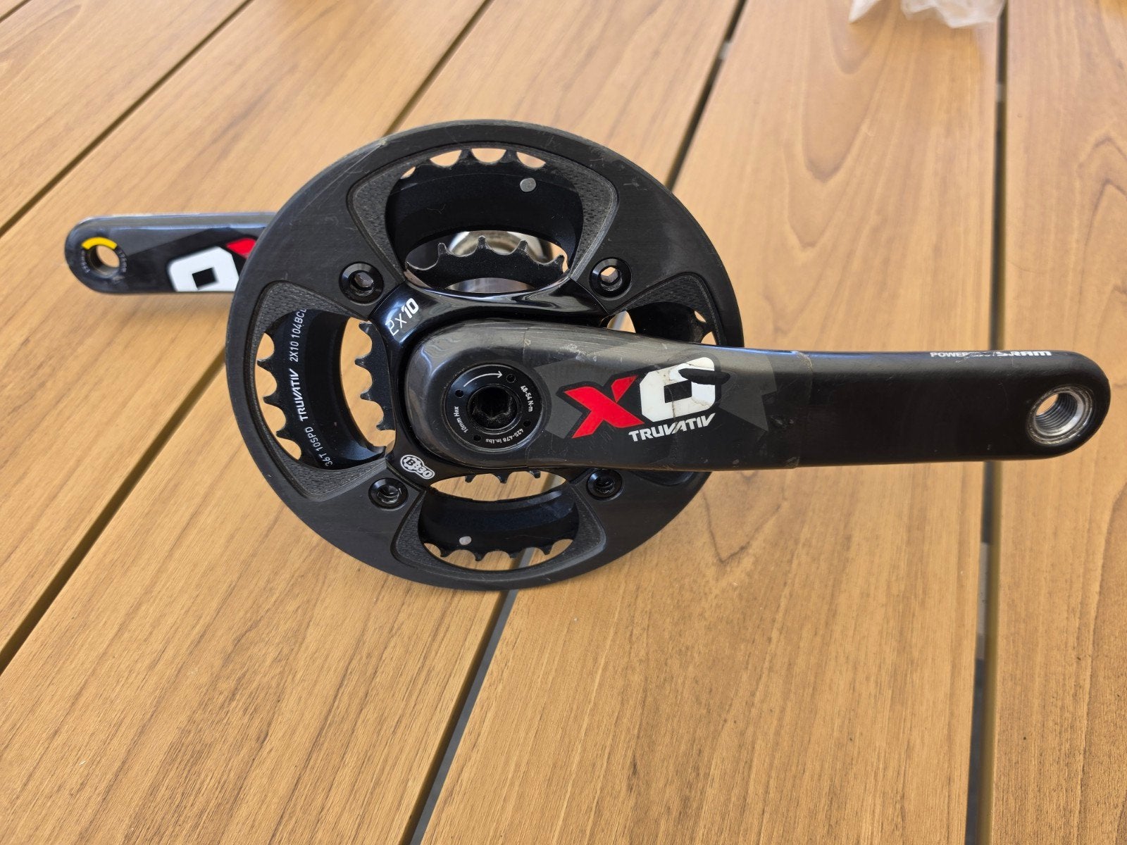Truvativ X.0 GXP Crankstel 2x10, Ophalen of Verzenden, BMX, Aluminium