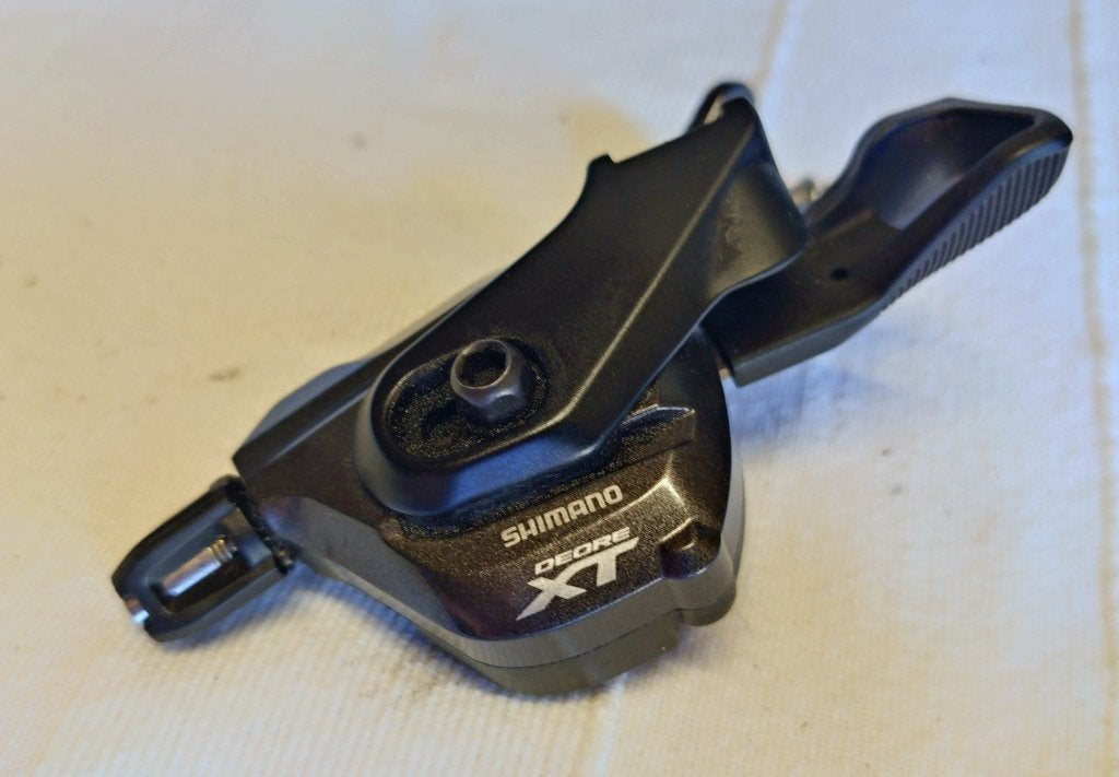 Shimano XT Shifter voorderailleur 2x speed, Fietsen en Brommers, Fietsonderdelen, Ophalen, Gebruikt, Kunststof, Derailleur of Ketting