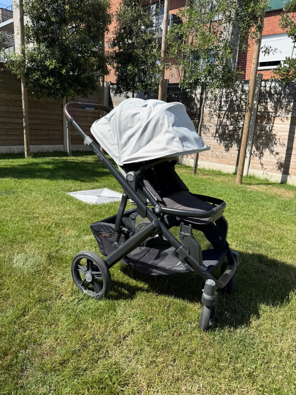 Uppababy Vista V3 2 in 1 Savannah, Ophalen of Verzenden, Gebruikt, Voetenzak