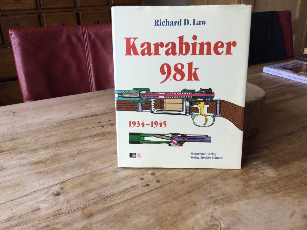 Karabiner 98K 1934-1945 Richard D. Law., Ophalen of Verzenden, Landmacht, Nederland, Boek of Tijdschrift