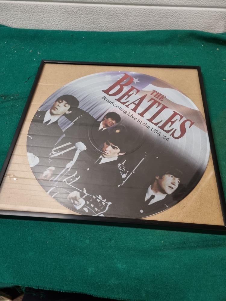 beatles lp ingelijst broadcasting live, Cd's en Dvd's, Vinyl | Overige Vinyl, Ophalen of Verzenden