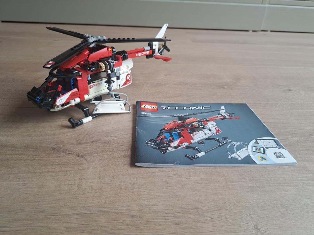 Lego technic 42092, Ophalen of Verzenden, Zo goed als nieuw, Complete set, Lego