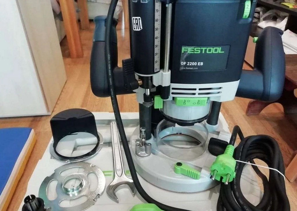 Festool OF 2200, Ophalen of Verzenden, Zo goed als nieuw, Elektrisch, Bovenfrees