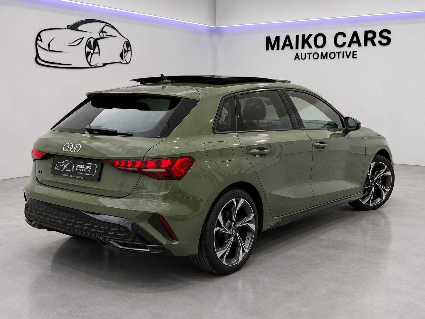 Audi A3 Sportback 35 TFSI S Edition 3x S-LINE |PANO| Matrix, 1300 kg, Zwart, 4 cilinders, 150 pk