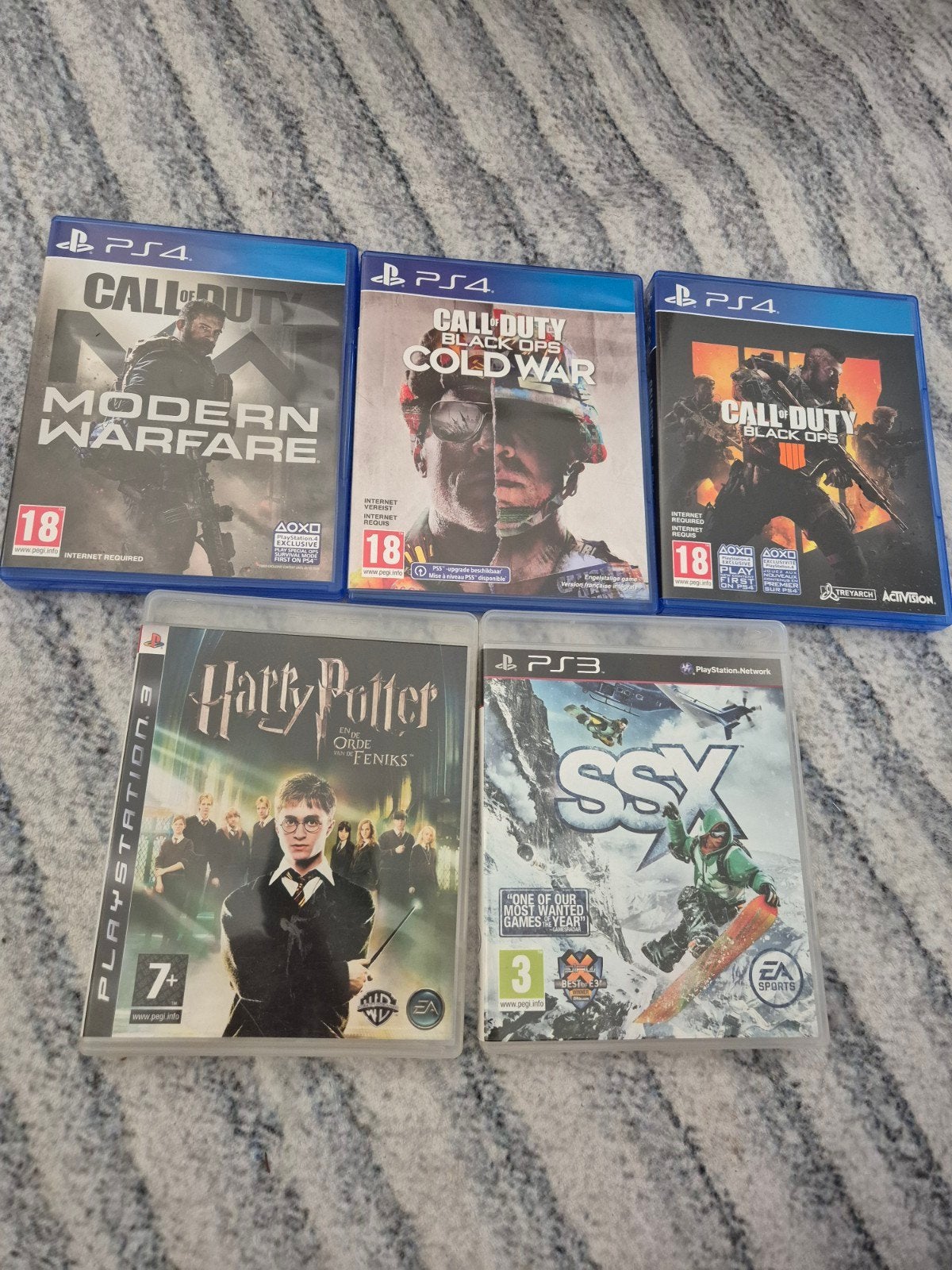 PS3/PS4 Games: Call of Duty, Harry Potter, SSX, Spelcomputers en Games, Games | Sony PlayStation 4, Ophalen, Online, Gebruikt