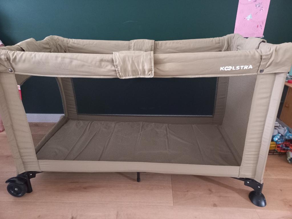 Koelstra campingbedje, Kinderen en Baby's, Babywiegjes en Ledikanten, Ophalen, Zo goed als nieuw, Reisbedje