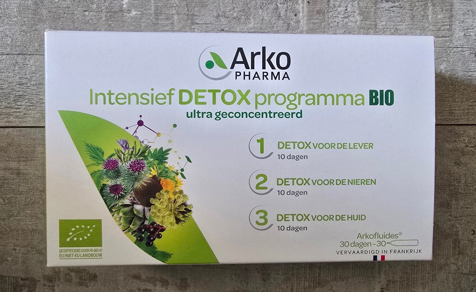 Arko Pharma Intensief DETOX programma BIO, Ophalen of Verzenden, Nieuw, Poeder of Drank
