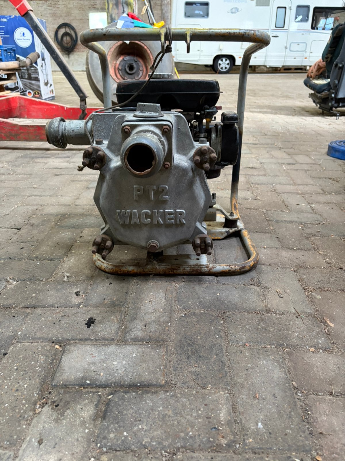 Wacker waterpomp pt2, Tuin en Terras, Waterpompen, Ophalen, Gebruikt
