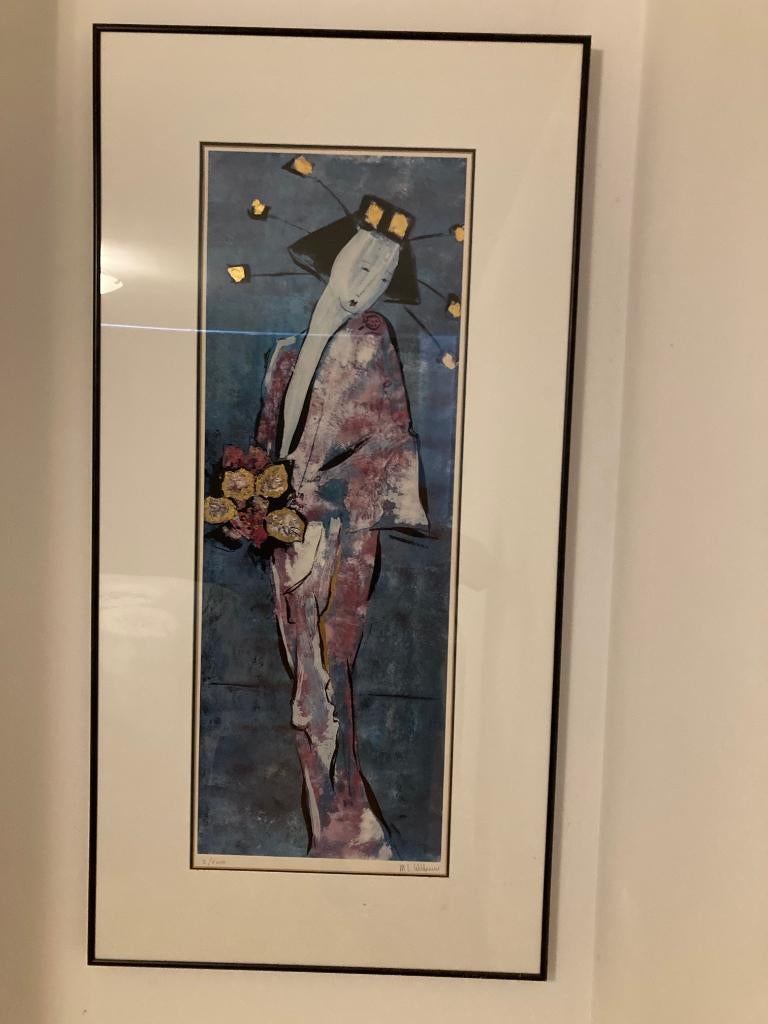 zeefdruk Maya Wildevuur, Ophalen