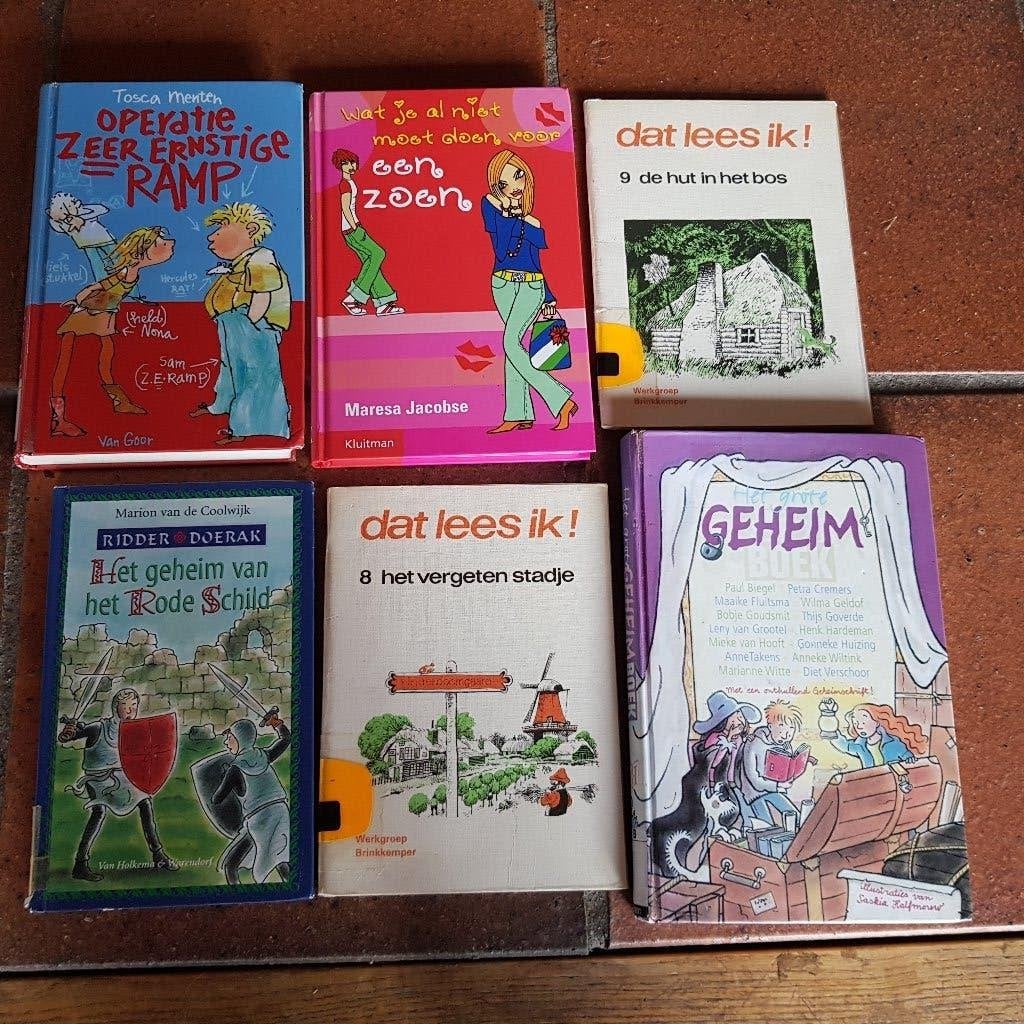 6 Leesboekjes voor groep 6/7, Ophalen of Verzenden, Gelezen, Diverse auteurs, Fictie algemeen