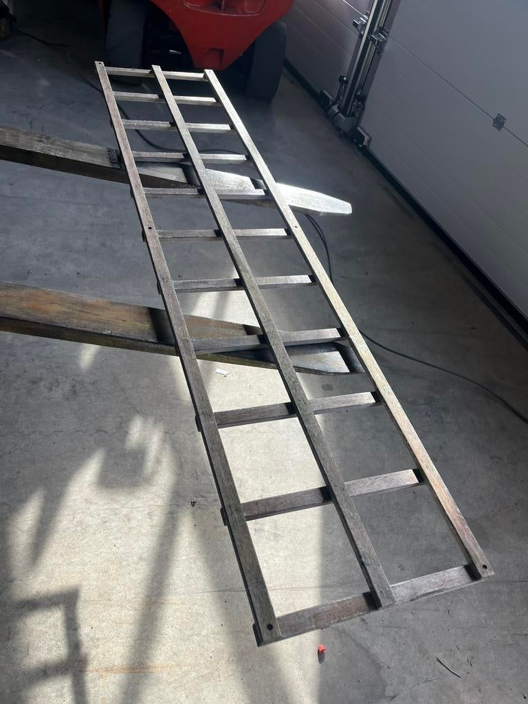 Hardhouten Rechte trellis 40x180, Tuin en Terras, Ophalen, Minder dan 3 meter, Zo goed als nieuw, Minder dan 1 meter