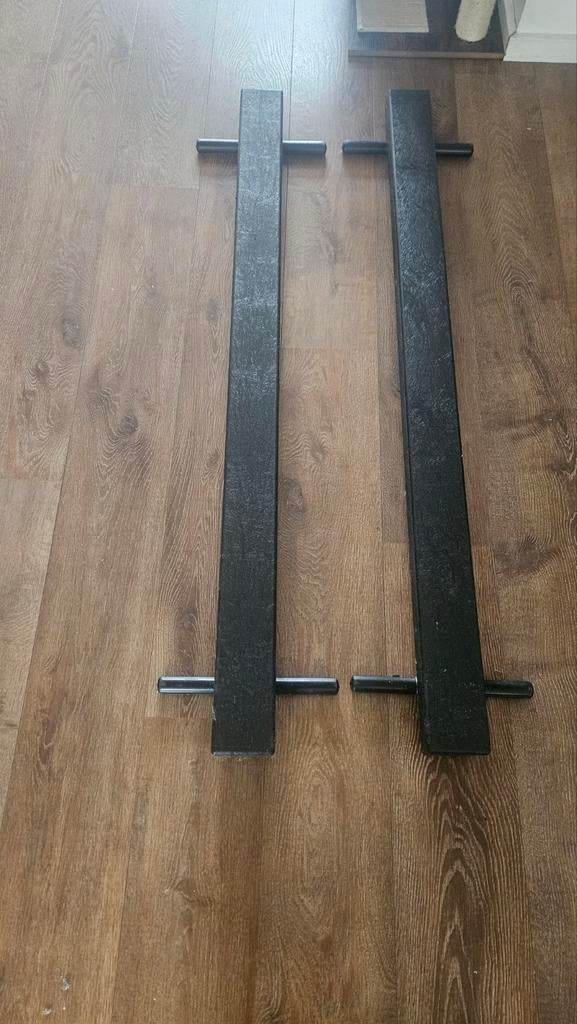 Turnbalk(en), Sport en Fitness, Turnen, Ophalen of Verzenden, Zo goed als nieuw, Zwart, Materiaal
