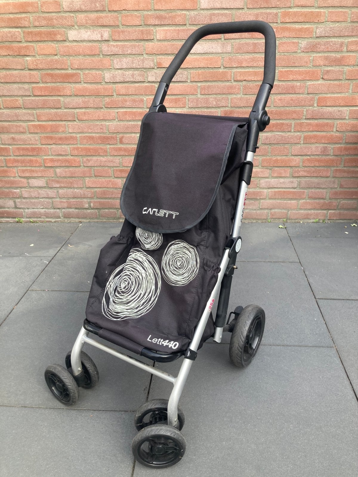 Boodschappentrolley boodschappenwagen carlett 440 lett, Ophalen, Opvouwbaar, Gebruikt