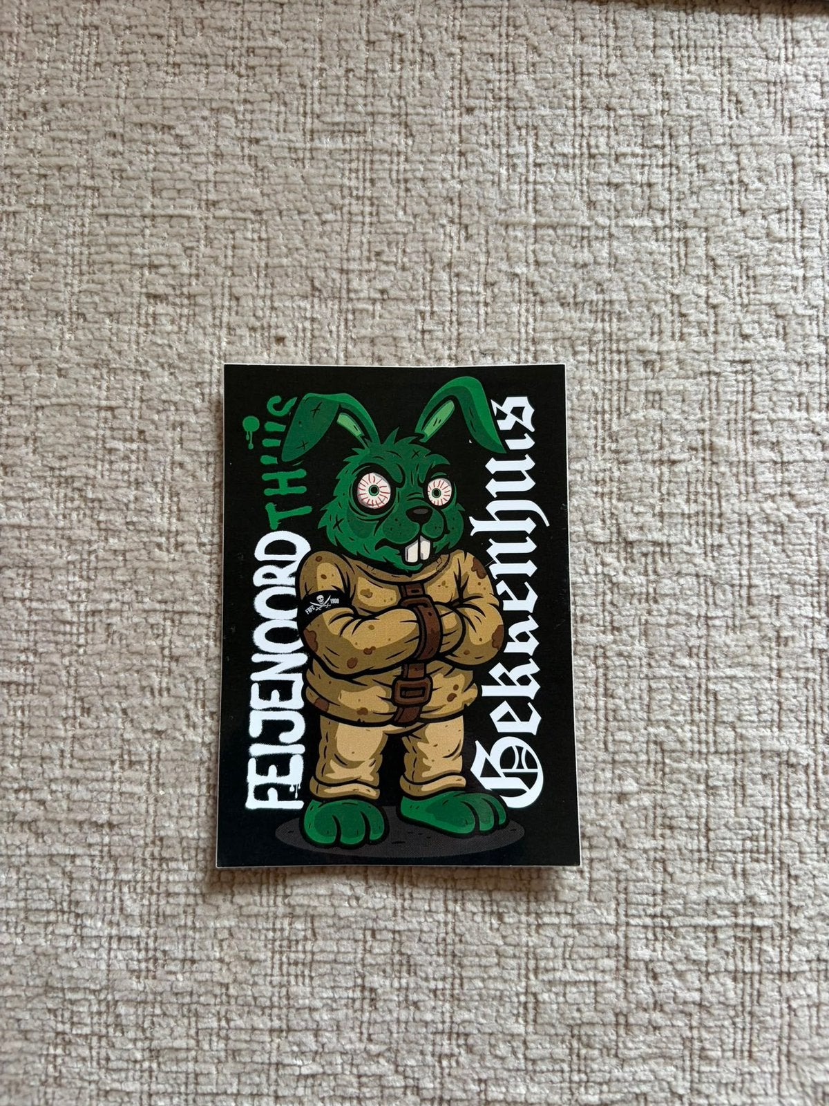 Feyenoors sticker, Ophalen of Verzenden, Zo goed als nieuw
