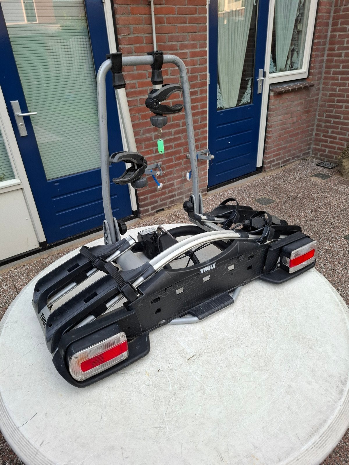 Thule EuroWay G2 921 fietsendrager voor 2 fietsen, Ophalen, Gebruikt