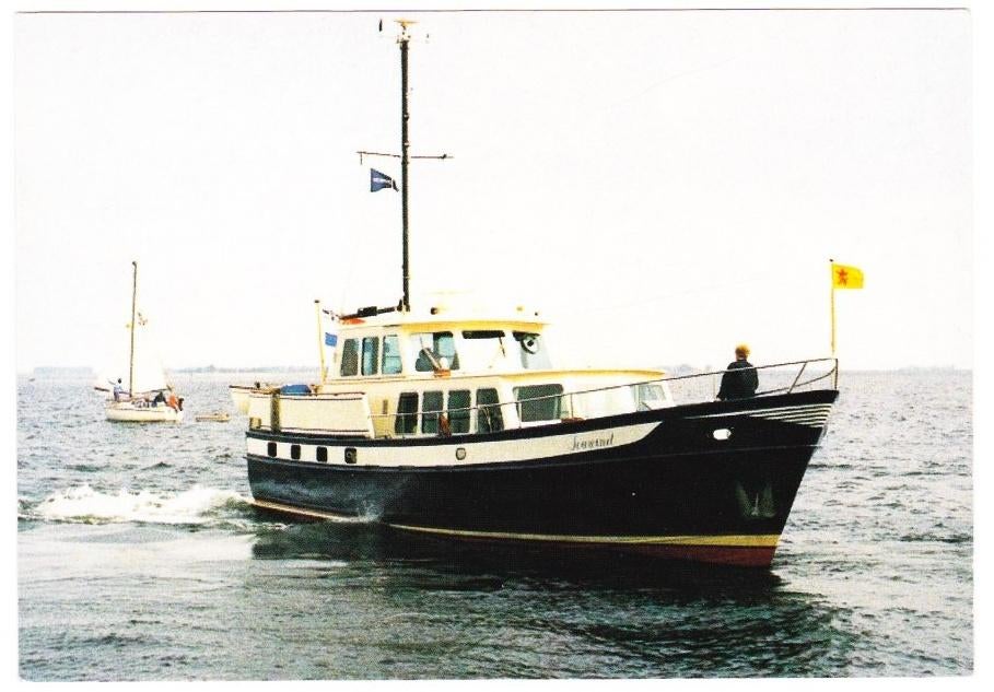 Jachthaven Bovendiep Amsterdam Ansichtkaart (B2697), Verzenden, 1980 tot heden, Gelopen, Noord-Holland