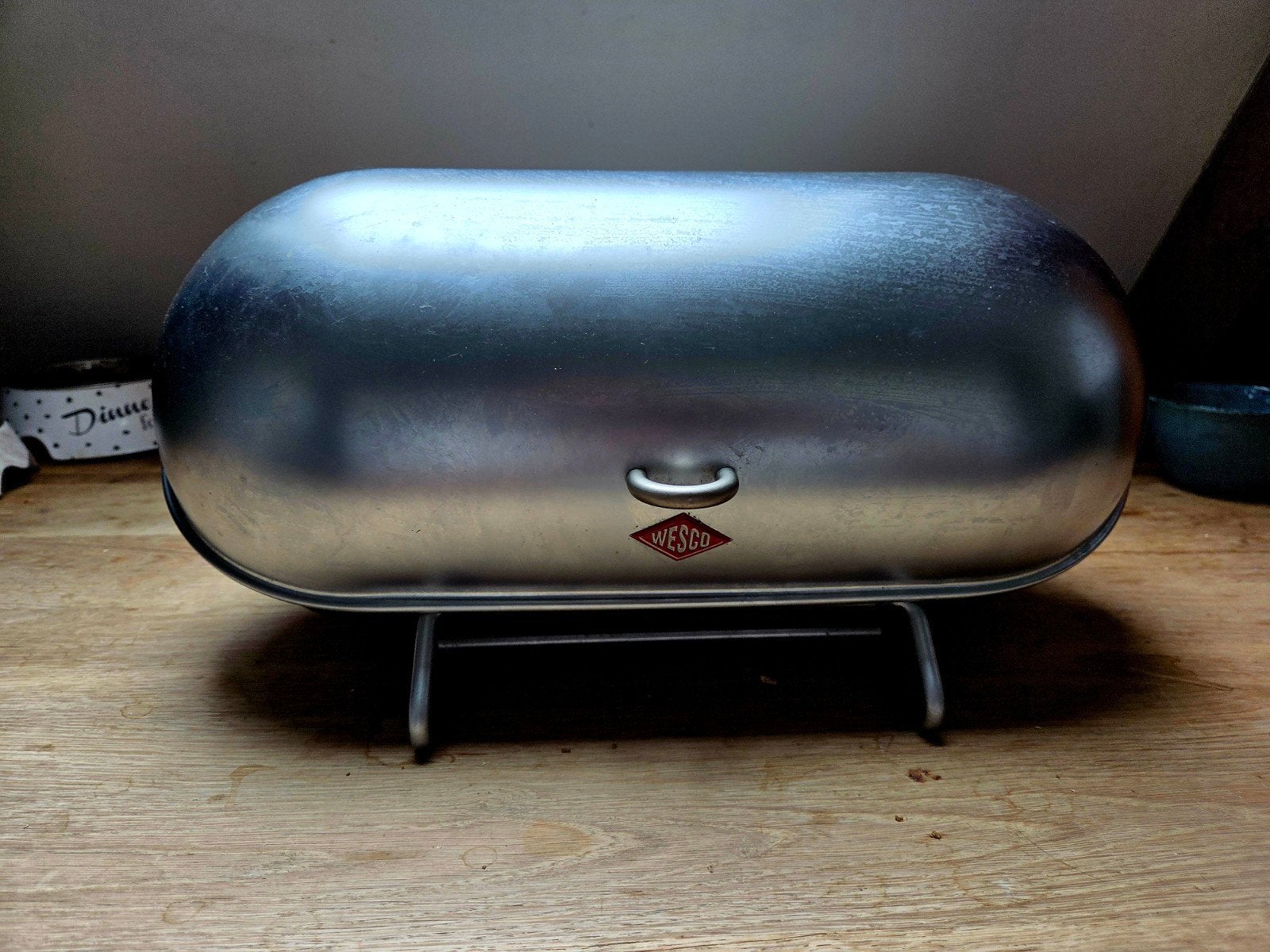 Retro broodtrommel van Wesco, Ophalen