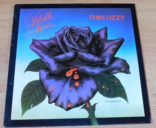 Thin Lizzy – Black Rose (A Rock Legend), Cd's en Dvd's, Vinyl | Rock, LP, Gebruikt, Ophalen of Verzenden, Classic Rock