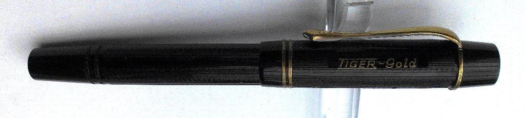Vintage vulpen Tiger Gold, Verzenden, Gebruikt, Vulpen, Overige merken