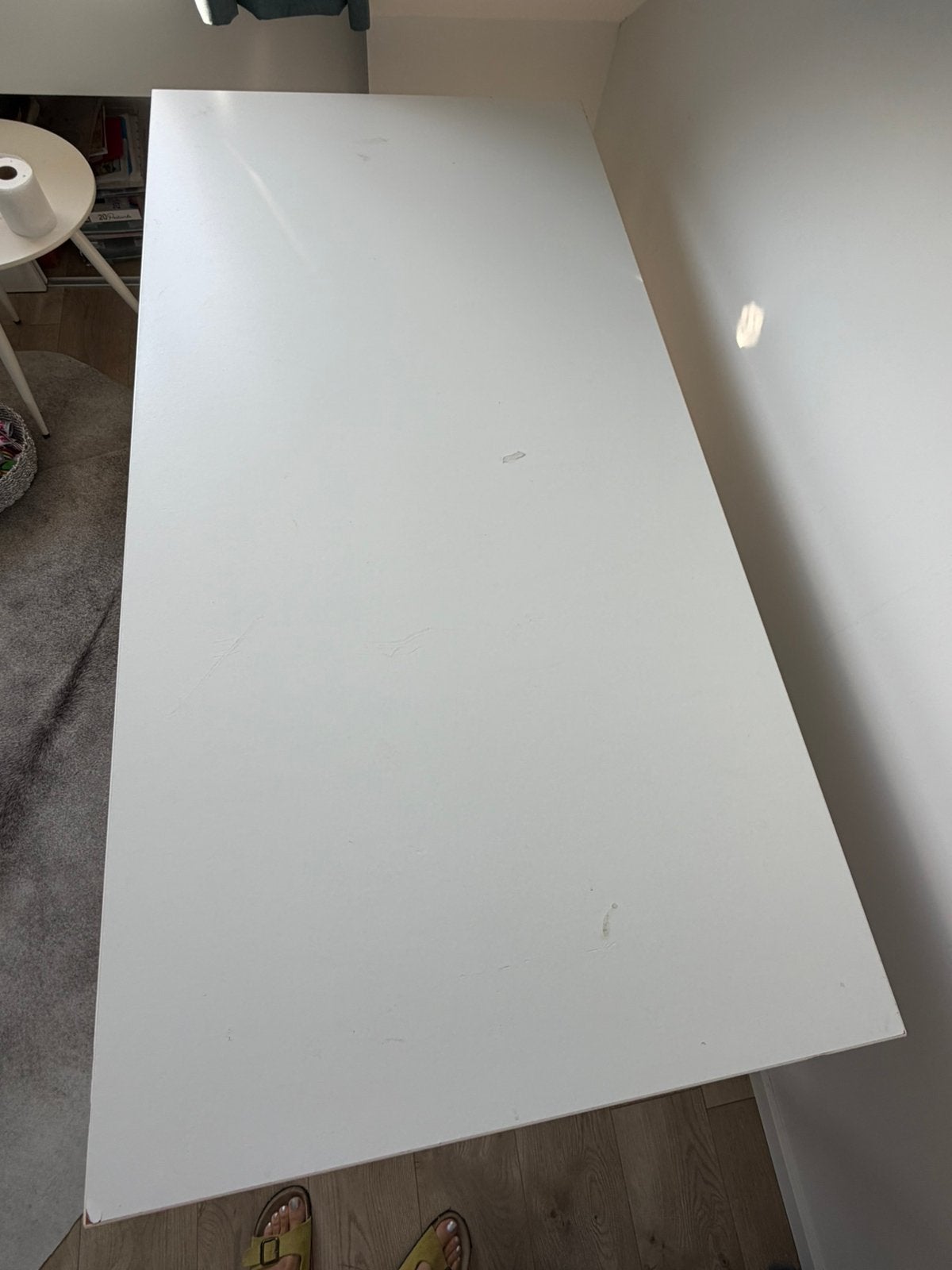 Ikea galant bureau, Ophalen, 160 cm, Gebruikt, In hoogte verstelbaar
