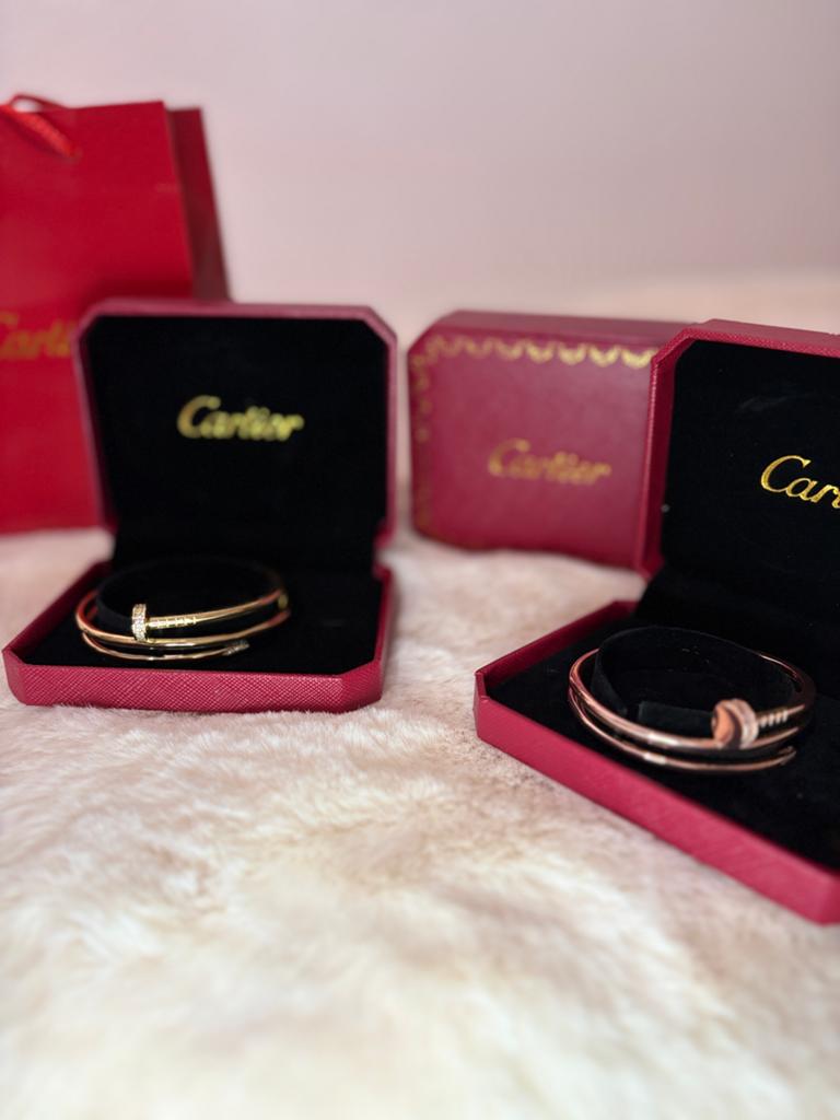 Cartier Juste un Clou Armband met Diamanten, Sieraden, Tassen en Uiterlijk, Armbanden, Ophalen of Verzenden, Zo goed als nieuw