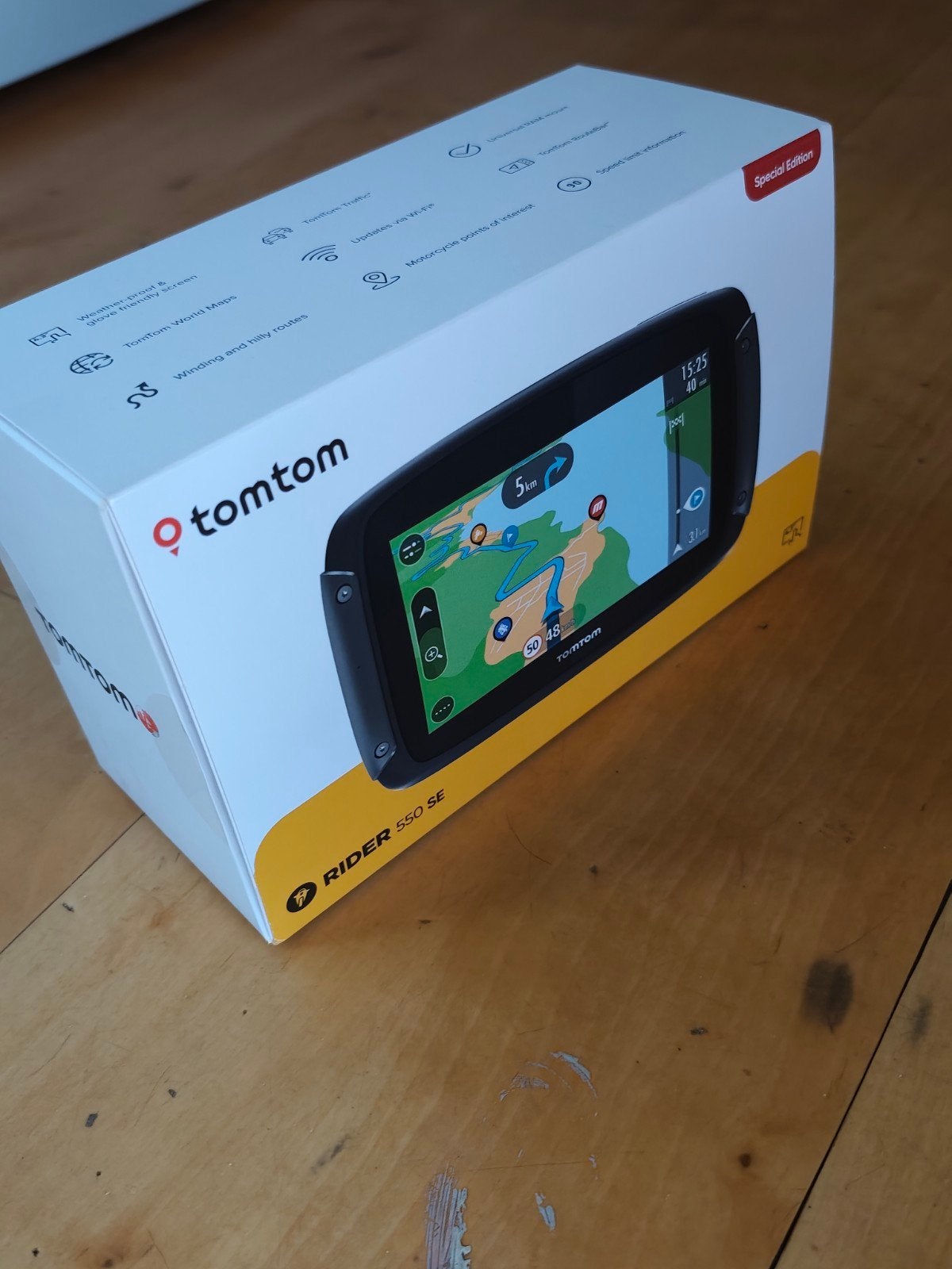 TomTom Rider SE (2026) compleet incl. hoesje en afdekkapjes, Motoren, Accessoires | Navigatiesystemen, Ophalen of Verzenden, Zo goed als nieuw