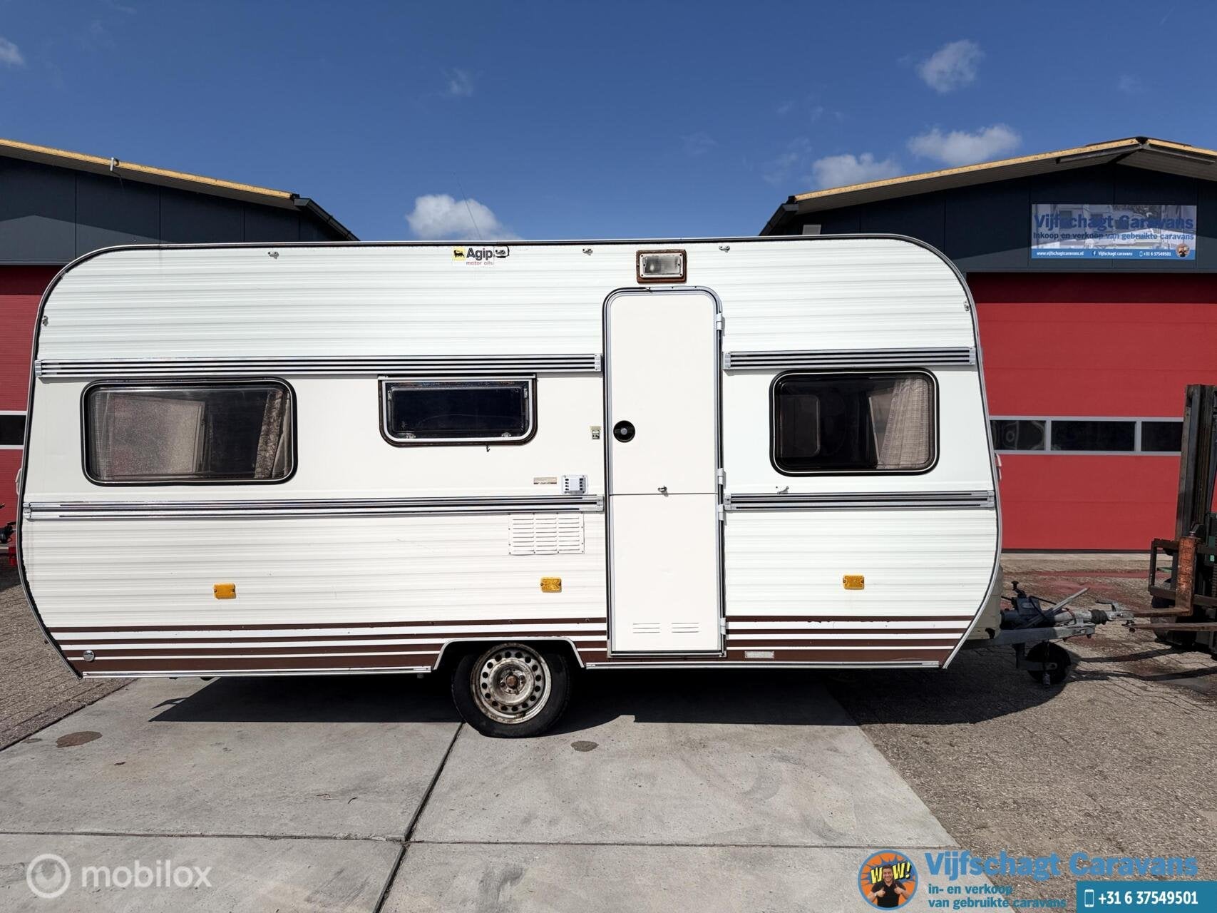 Hobby Prestige 460 T incl voortent, Caravans en Kamperen, Caravans, Hobby, Bedrijf, 750 - 1000 kg, 6 tot 7 meter