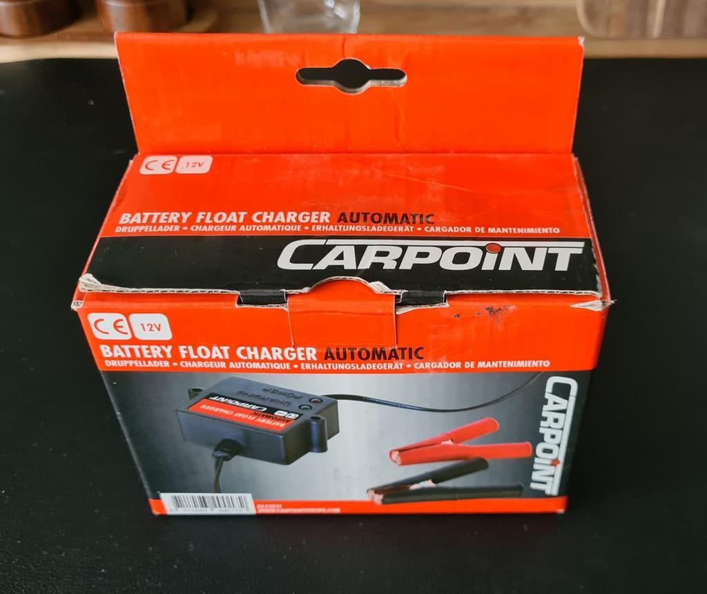Carpoint Druppellader 12V - Automatische Acculader, Auto-onderdelen, Accu's en Toebehoren, Ophalen of Verzenden, Gebruikt
