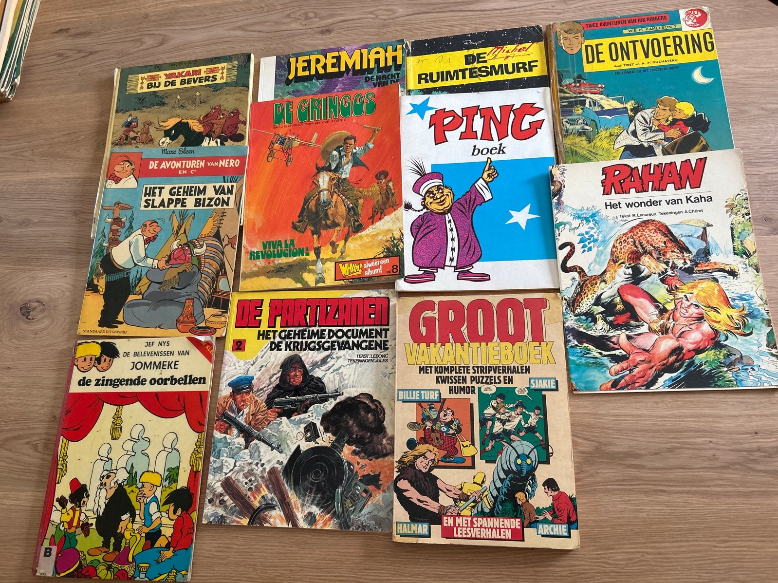 Diverse stripboeken collectie - Nero, Rahan, Jommeke, Smurfe, Boeken, Stripboeken, Meerdere stripboeken, Ophalen of Verzenden