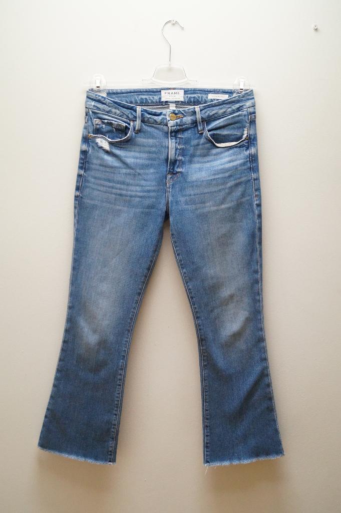 FRAME Jeans Maat 27, Verzenden, Zo goed als nieuw, Blauw, W27 (confectie 34) of kleiner