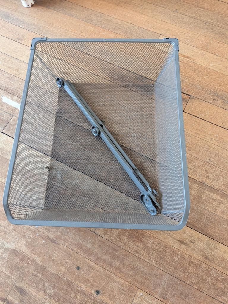 Ikea pax komplement uitschuifbare mand 2 stuks 50 x 58 grijs, Ophalen, 50 tot 75 cm, 50 tot 100 cm, Minder dan 100 cm