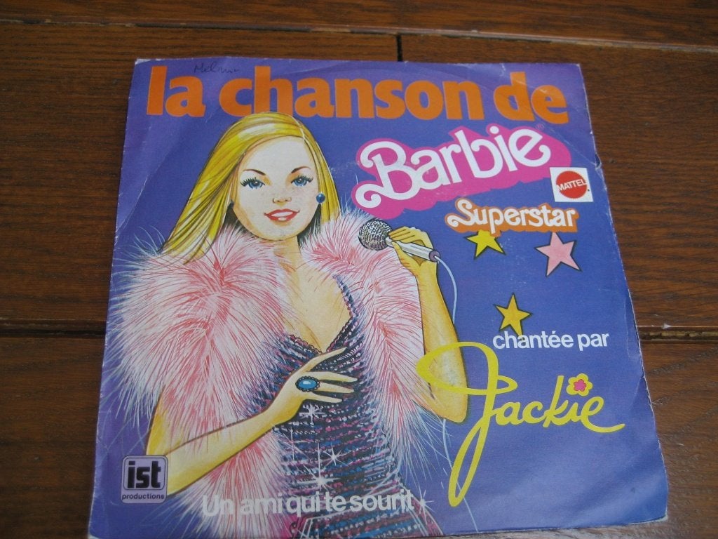 Barbie single v mattel vd verzamelaar, Ophalen of Verzenden, Gebruikt, 7 inch