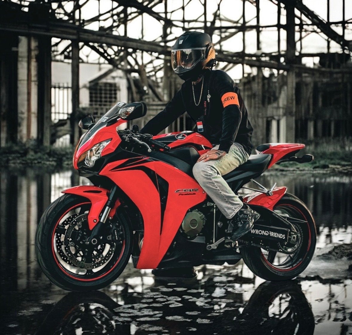 Honda CBR1000RR Fireblade 2008 - Akrapovic, Quadlock, Motoren, Sportuitlaat, 4 cilinders, Motorrijbewijs A, Gebruikt
