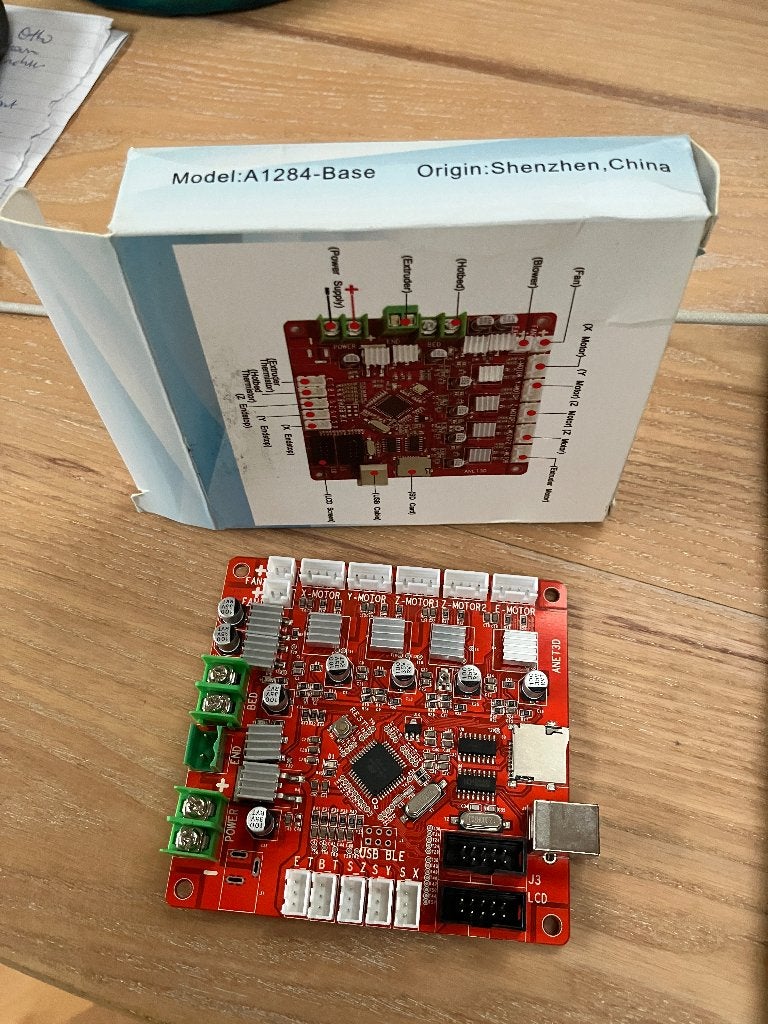 Anet A8 Moederboard - A1284 Base, Anet, Nieuw, Ophalen of Verzenden, Filament