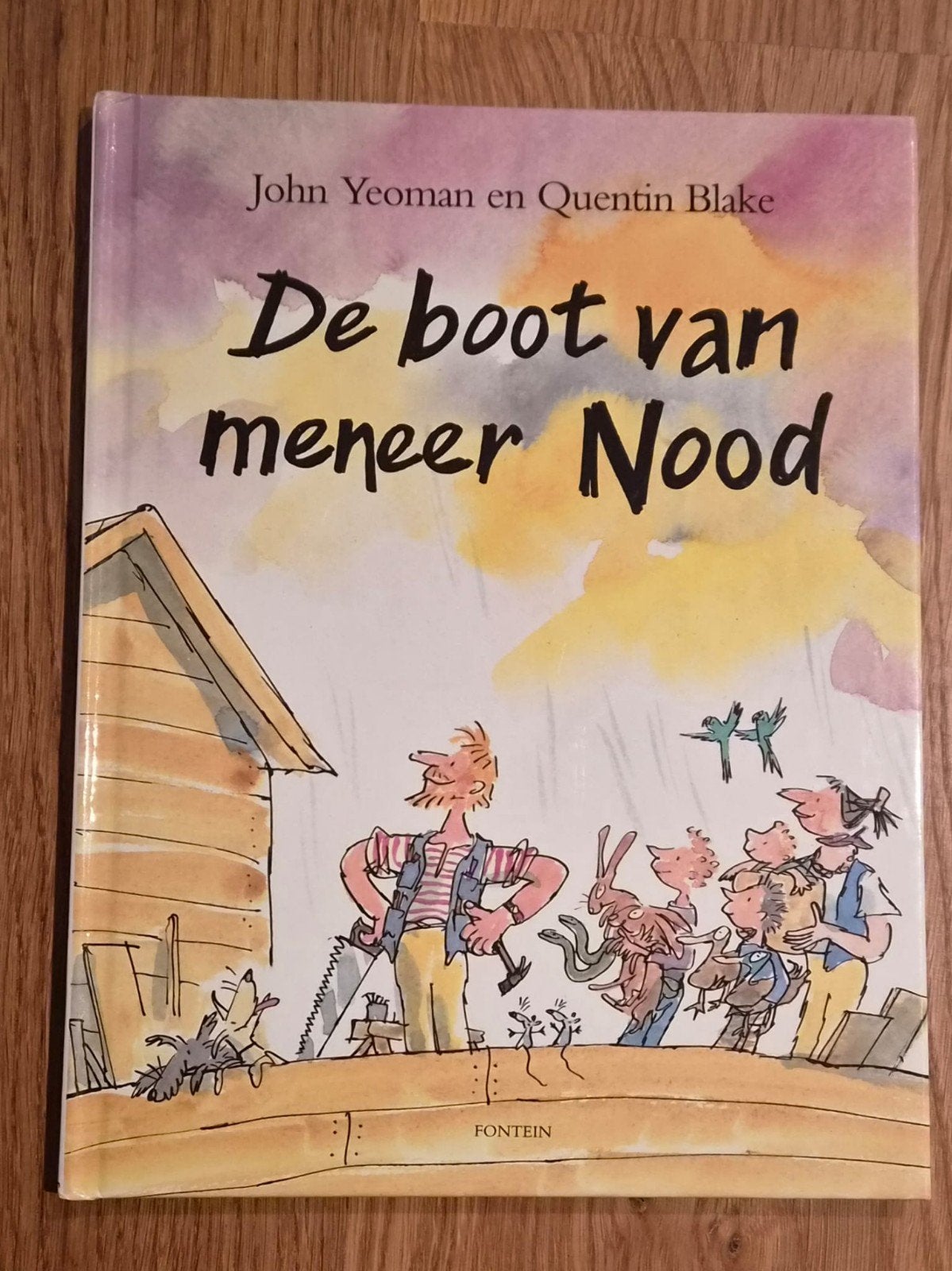 De boot van meneer Nood - John Yeoman & Quentin Blake, Ophalen of Verzenden, Gelezen, John Yeoman en Quentin Blake, Fictie algemeen