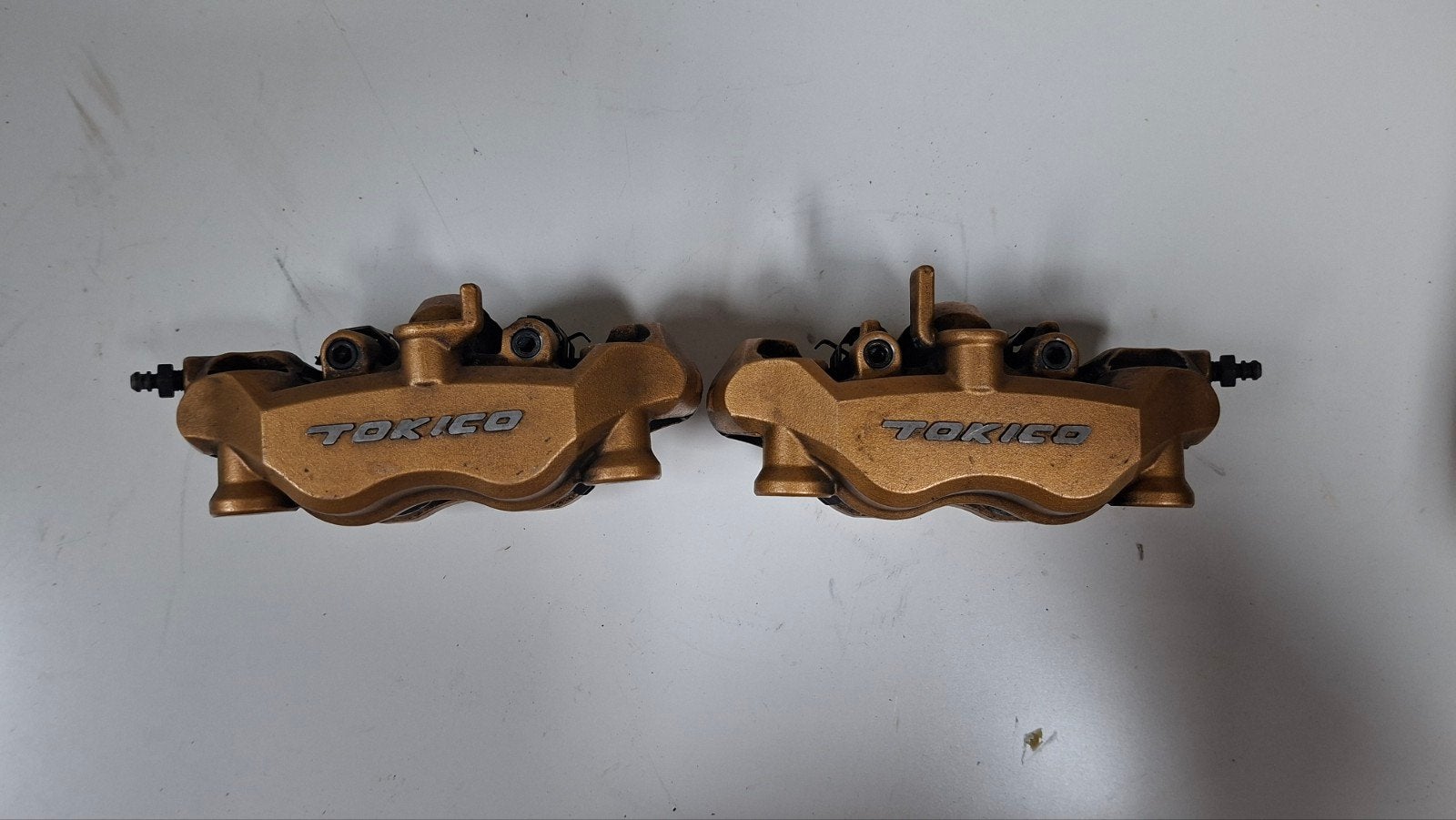 Kawasaki ZX10R tokico remklauwen - Voorremmen, Ophalen of Verzenden, Gebruikt