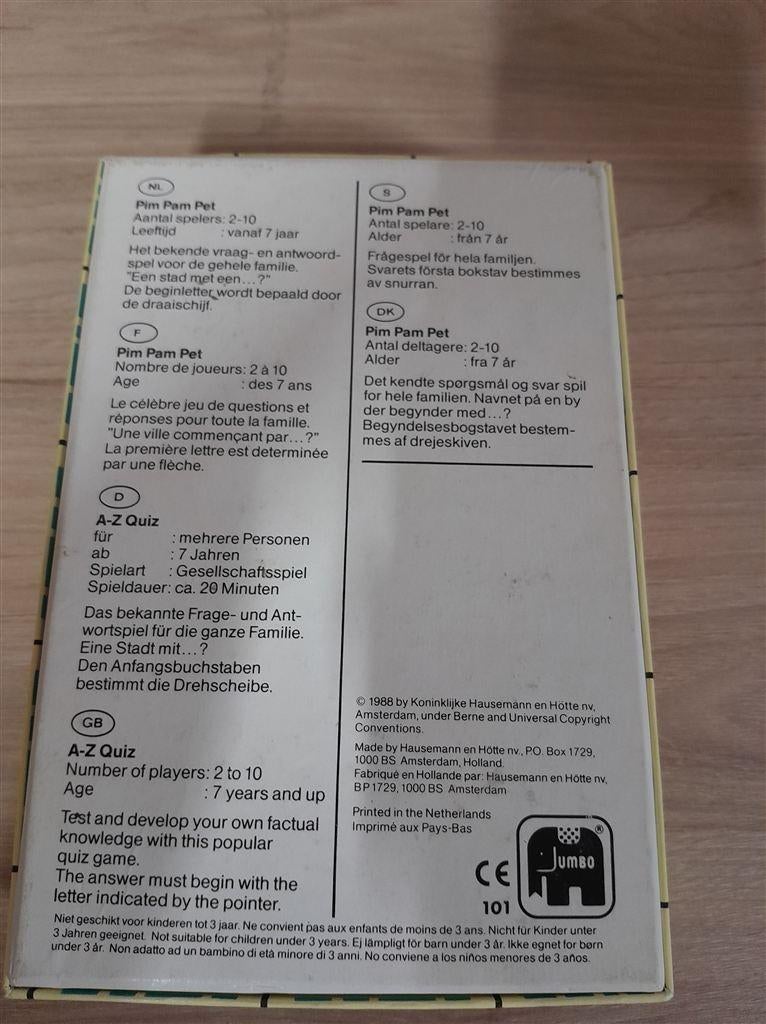 Pim pam pet - s4546, Verzenden, Zo goed als nieuw